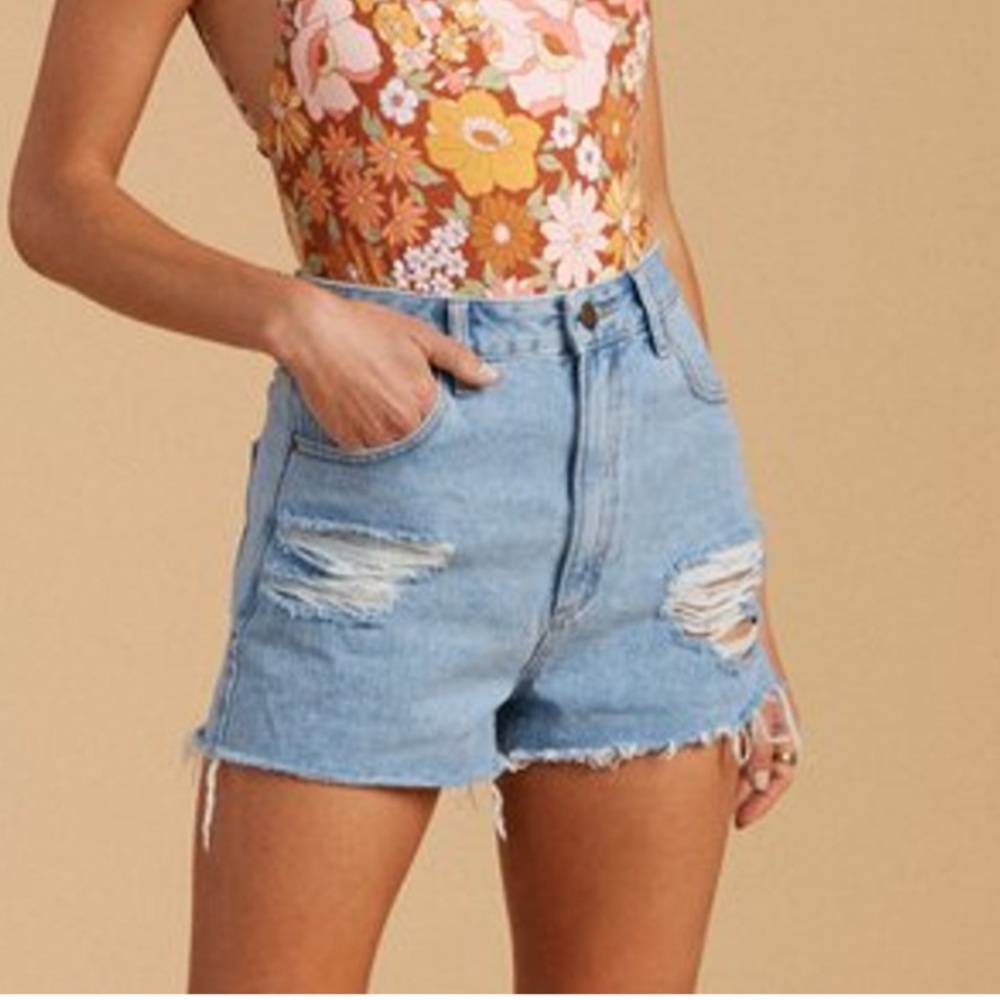 Billabong x The Salty Blonde Denim Shorts